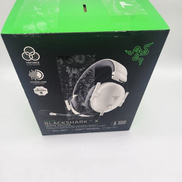 Razer‎ BlackShark V2 X Wired Gaming Headset 7.1 Surround PC Mac PS5 Switch White - Picture 9 of 13